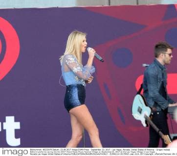 September 23, 2017 - Las Vegas, Nevada, United States of America - Singer Kelsea Ballerini performs during the the 2017 iHeart Radio Music Festival Village on September23, 2017 at the Las Vegas Village in Las Vegas , Nevada Las Vegas United States of America - ZUMAt114 20170923_zap_t114_037 Copyright: xMarcelxThomasx