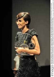 Paz Vega receives JAEGER LECOULTRE award during the photocall of the film ALANIS in the 65th San Sebastian International Film Festival on September 23 2017 in San Sebastian Spain Cordon Press  JosexIgnacioxUnanue 65 Festival Internacional de Cine de San Sebastian