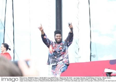 September 23, 2017 - Las Vegas, Nevada, United States of America - Singer Khalid performs during the the 2017 iHeart Radio Music Festival Village on September23, 2017 at the Las Vegas Village in Las Vegas , Nevada Las Vegas United States of America - ZUMAt114 20170923_zap_t114_043 Copyright: xMarcelxThomasx