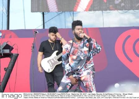 September 23, 2017 - Las Vegas, Nevada, United States of America - Singer Khalid performs during the the 2017 iHeart Radio Music Festival Village on September23, 2017 at the Las Vegas Village in Las Vegas , Nevada Las Vegas United States of America - ZUMAt114 20170923_zap_t114_044 Copyright: xMarcelxThomasx