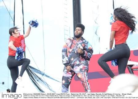 September 23, 2017 - Las Vegas, Nevada, United States of America - Singer Khalid performs during the the 2017 iHeart Radio Music Festival Village on September23, 2017 at the Las Vegas Village in Las Vegas , Nevada Las Vegas United States of America - ZUMAt114 20170923_zap_t114_046 Copyright: xMarcelxThomasx