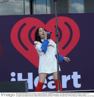 September 23, 2017 - Las Vegas, Nevada, United States of America - Singer Noah Cyrus performs during the the 2017 iHeart Radio Music Festival Village on September23, 2017 at the Las Vegas Village in Las Vegas , Nevada Las Vegas United States of America - ZUMAt114 20170923_zap_t114_083 Copyright: xMarcelxThomasx
