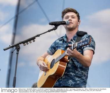 September 23, 2017 - Las Vegas, Nevada, U.S - NIALL HORAN during the iHeartRadio Daytime Village in Las Vegas, Nevada Las Vegas U.S. - ZUMAs135 20170923_zap_s135_007 Copyright: xDanielxDeSloverx
