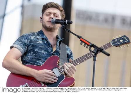 September 23, 2017 - Las Vegas, Nevada, U.S - NIALL HORAN during the iHeartRadio Daytime Village in Las Vegas, Nevada Las Vegas U.S. - ZUMAs135 20170923_zap_s135_017 Copyright: xDanielxDeSloverx