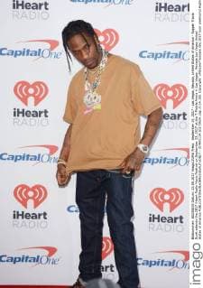 September 24, 2017 - Las Vegas, Nevada, United States of America - Rapper Travis Scott attends the 2017 iHeart Radio Music Festival on September 23, 2017 at the T-Mobile Arena in Las Vegas , Nevada Las Vegas United States of America - ZUMAt114 20170924_zap_t114_001 Copyright: xMarcelxThomasx