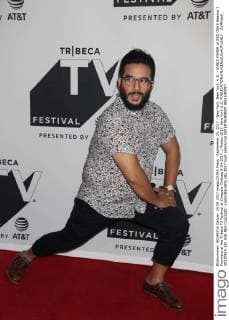 September 24, 2017 - New York, New York, U.S. - ENNIS ESMER.at RED OAKS Season 3 Premiere.at the Tribeca TV Festival at Cinepolis Chelsea.9-24-2017. Photos 2017. New York U.S. - ZUMAba9_ 20170924_zaf_ba9_062 Copyright: xJohnxBarrettx