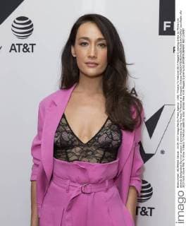 USA: Tribeca TV Festival 2017 Maggie Q wearing dress by Phillip Lim attends Designated Survivor season 2 premiere during Tribeca TV festival at Cinepolis Chelsea  LevxRadin