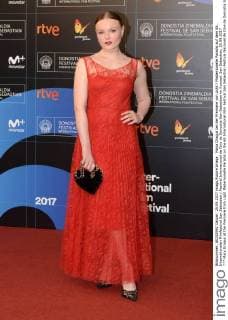 Mary Dragus at the Premiere from Light Mademoiselle Paradis on the 65 International Film Festival San Sebastian Festival Nacional de Cine de Donostia San Sebastian in Kursaal San Sebastian 25 09 2017 Foto:xC.xNiehausx xFuturexImage