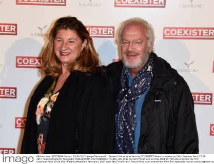 Bernard Murat et sa femme CELEBRITES Avant premiere du film Coexister Paris 25 09 2017 FedericoPestellini Panoramic 