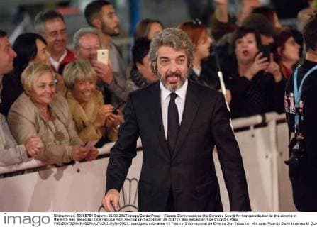 Ricardo Darin receives the Donostia Award for her contribution to the cinema in the 65th San Sebastian International Film Festival on September 26 2017 in San Sebastian Spain Cordon Press  JosexIgnacioxUnanue 65 Festival Internacional de Cine de San Sebastian