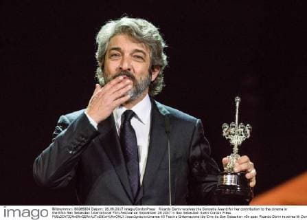 Ricardo Darin receives the Donostia Award for her contribution to the cinema in the 65th San Sebastian International Film Festival on September 26 2017 in San Sebastian Spain Cordon Press  JosexIgnacioxUnanue 65 Festival Internacional de Cine de San Sebastian