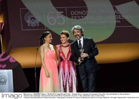 Ricardo Darin receives the Donostia Award for her contribution to the cinema in the 65th San Sebastian International Film Festival on September 26 2017 in San Sebastian Spain Cordon Press  JosexIgnacioxUnanue 65 Festival Internacional de Cine de San Sebastian