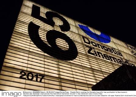 Ricardo Darin receives the Donostia Award for her contribution to the cinema in the 65th San Sebastian International Film Festival on September 26 2017 in San Sebastian Spain Cordon Press  JosexIgnacioxUnanue 65 Festival Internacional de Cine de San Sebastian