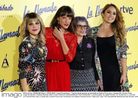 Premier de la pelicula La LLamada en Madrid Photo Jose L Cuesta 261 Cordon Press Angy Fernandez y Susana Abaitua Cordon Press  J.xLuisxCuesta