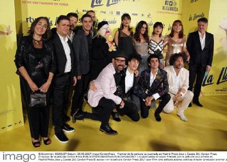 Premier de la pelicula La LLamada en Madrid Photo Jose L Cuesta 261 Cordon Press El equipo de la pelicula Cordon Press  J.xLuisxCuesta