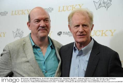 September 26, 2017 - Hollywood, California, U.S. - John Carroll Lynch, Ed Begley Jr. attending The Los Angeles Premiere of Lucky held at the Linwood Dunn Theater in Hollywood, California on September 27, 2017. 2017 Hollywood U.S. - ZUMAl86_ 20170926_zaf_l86_026 Copyright: xDavexLongendykex