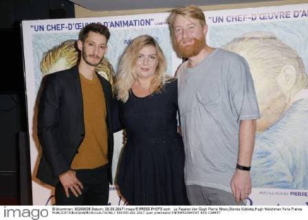 La Passion Van Gogh Pierre Niney;Dorota Kobieta;Hugh Welchman Paris France  550355
