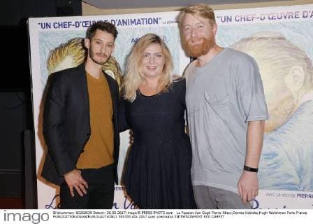 La Passion Van Gogh Pierre Niney;Dorota Kobieta;Hugh Welchman Paris France  550355