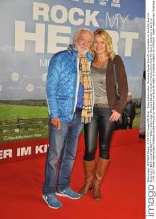 Dieter Hallervorden Christiane Zander Arrival to Premiere from Rock My Heart in Cinemaxx in Berlin at 27 09 2017