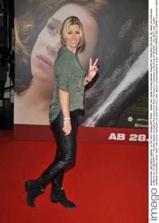 Annika Hansen Arrival to Premiere from Rock My Heart in Cinemaxx in Berlin at 27 09 2017