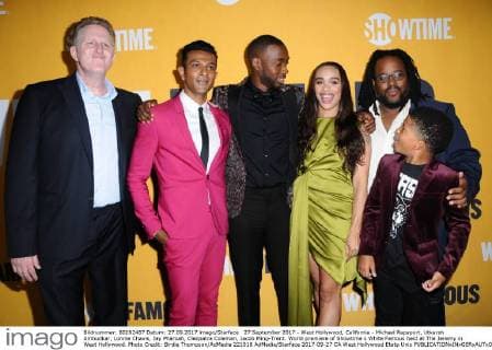 27 September 2017 - West Hollywood, California - Michael Rapaport, Utkarsh Ambudkar, Lonnie Chavis, Jay Pharoah, Cleopatra Coleman, Jacob Ming-Trent. World premiere of Showtime s White Famous held at The Jeremy in West Hollywood. Photo Credit: Birdie Thompson AdMedia 221018 AdMedia Starface 2017-09-27 CA West Hollywood Etats-Unis  Copyright: xAdMediax STAR_221018_011