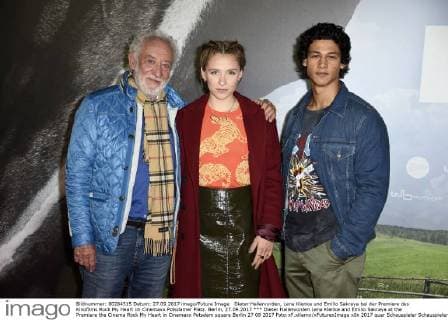 Dieter Hallervorden Lena Klenke and Emilio Sakraya at the Premiere the Cinema Rock My Heart in Cinemaxx Potsdam square Berlin 27 09 2017 Foto:xF.xKernx xFuturexImage