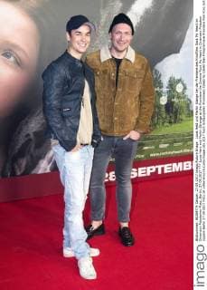 Louis Hero and Martin Strange at the Premiere the Cinema Rock My Heart in Cinemaxx Potsdam square Berlin 27 09 2017 Foto:xK.xWernerx xFuturexImage