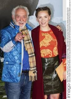 Dieter Hallervorden and Lena Klenke at the Premiere the Cinema Rock My Heart in Cinemaxx Potsdam square Berlin 27 09 2017 Foto:xK.xWernerx xFuturexImage