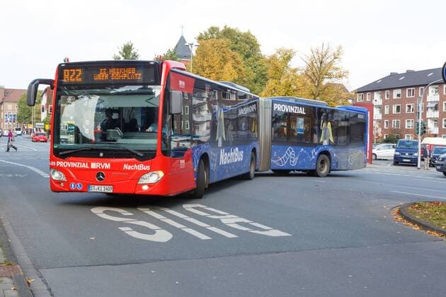 DEU Germany North Rhine Westphalia Muenster 26 09 2017 Bus the RVM Regional transport Münsterland