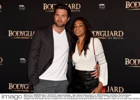 Peter Ketnath Actor U a SoKo Stuttgart with Wife Ketnath Germany Stuttgart Event Premiere Bodyguard the Musical at 28 09 2017 Stage Palladium Theatre