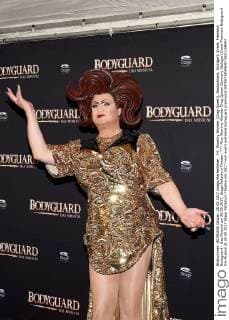 Miss Wommy Wonder Drag Queen Germany Stuttgart Event Premiere Bodyguard the Musical at 28 09 2017 Stage Palladium Theatre