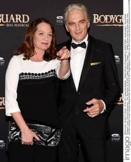 Natalia Wörner Actress Walter Sittler Actor Germany Stuttgart Event Premiere Bodyguard the Musical at 28 09 2017 Stage Palladium Theatre