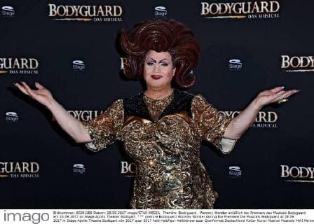 premire Bodyguard Wommy Wonder during the Premiere the Musicals Bodyguard at 28 09 2017 in Stage Apollo Theatre Stuttgart