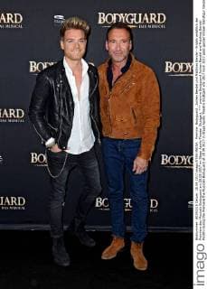 premire Bodyguard Jochen Bendel and Matthias Bendel Pridöhl during the Premiere the Musicals Bodyguard at 28 09 2017 in Stage Apollo Theatre Stuttgart