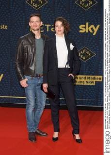 August Wittgenstein and Anna Schaefer Premiere the ARD Sky Series Babylon in Berlin at 28 09 2017 Premiere Babylon
