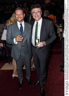 premire Bodyguard Rolf Pfander and Stefan Kaufmann during the Premiere the Musicals Bodyguard at 28 09 2017 in Stage Apollo Theatre Stuttgart