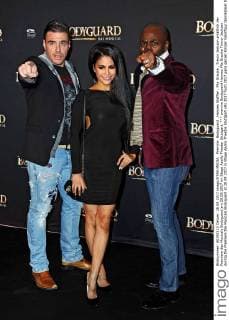 premire Bodyguard Hannes Mia Grauke Trevor Jackson during the Premiere the Musicals Bodyguard at 28 09 2017 in Stage Apollo Theatre Stuttgart