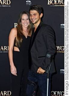 premire Bodyguard Matthias and Lea Zimmermann during the Premiere the Musicals Bodyguard at 28 09 2017 in Stage Apollo Theatre Stuttgart