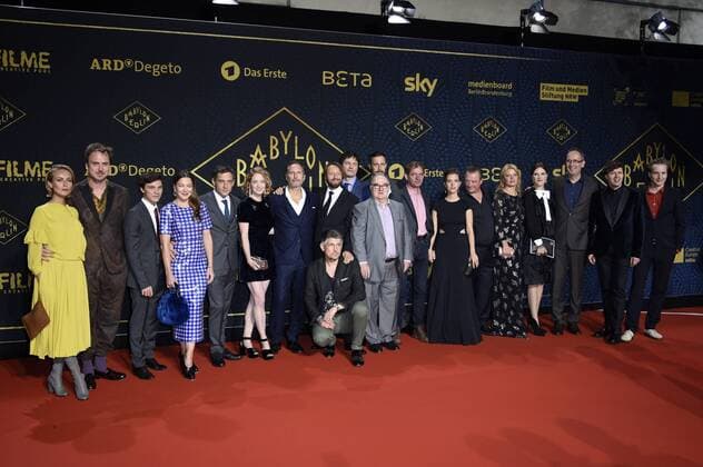 the Cast at the Premiere the Television series Babylon Berlin in Berlin Ensemble Berlin 28 09 2017 Foto:xF.xKernx xFuturexImage