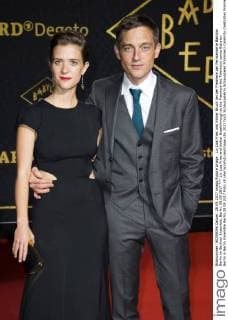 Liv Lisa Fries and Volker Breakthrough at the Premiere the Television series Babylon Berlin in Berlin Ensemble Berlin 28 09 2017 Foto:xF.xKernx xFuturexImage