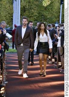 Peter Ketnath with Wife Ketnath at the Premiere the Musicals Bodyguard the Musical in Stage Palladium Theatre Stuttgart 28 09 2017 Foto:xN.xKubelkax xFuturexImage