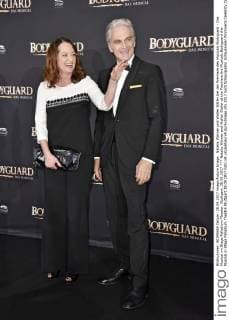Natalia Wörner and Walter Sittler at the Premiere the Musicals Bodyguard the Musical in Stage Palladium Theatre Stuttgart 28 09 2017 Foto:xN.xKubelkax xFuturexImage