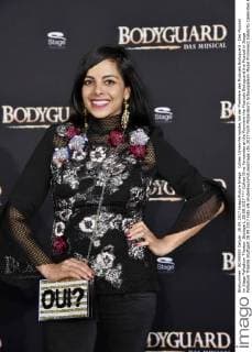 Collien Elms Fernandes at the Premiere the Musicals Bodyguard the Musical in Stage Palladium Theatre Stuttgart 28 09 2017 Foto:xN.xKubelkax xFuturexImage
