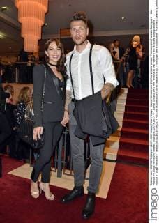 Daniel Ginczek with Wife Wiebke at the Premiere the Musicals Bodyguard the Musical in Stage Palladium Theatre Stuttgart 28 09 2017 Foto:xN.xKubelkax xFuturexImage
