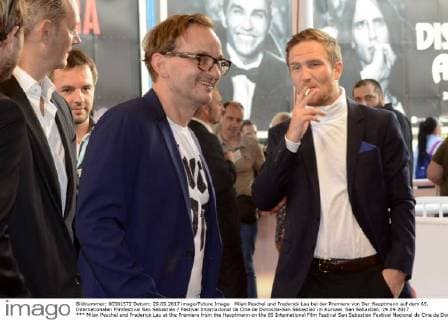 Milan Peschel and Frederick Lau at the Premiere from the Hauptmann on the 65 International Film Festival San Sebastian Festival Nacional de Cine de Donostia San Sebastian in Kursaal San Sebastian 29 09 2017 Foto:xC.xNiehausx xFuturexImage