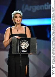 ANAHÃ BERNERI receives the Silver Shell Concha de Plata for Best Director for her film Alanis at the Kursaal Palace during the 65nd San Sebastian International Film Festival closing ceremony on September 30 2016 in San Sebastian Spain Cordon Press  JosexIgnacioxUnanue 65 Festival Internacional de Cine de San Sebastian