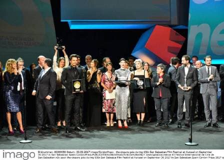 the closure gala during 65th San Sebastian Film Festival at Kursaal on September 30 2017 in San Sebastian Spain Cordon Press  JosexIgnacioxUnanue 65 Festival Internacional de Cine de San Sebastian