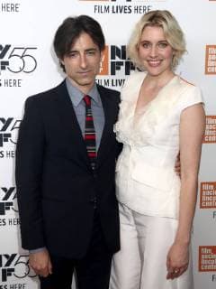 October 1, 2017 - New York, New York, U.S. - Director NOAH BAUMBACH and actress GRETA GERWIG attend the 55th New York Film Festival premiere of The Meyerowitz Stories held Alice Tully Hall held at Lincoln Center. New York U.S. - ZUMAk03_ 20171001_zaf_k03_043 Copyright: xNancyxKaszermanx