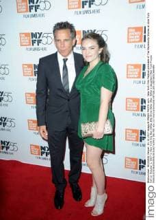 New York Film Festival premiere of The Meyerowitz Stories at Alice Tully Hall on October 1, 2017 in New York City Ben Stiller;Ella Olivia Stiler (Ben Stiller s daughter) New York France  551700