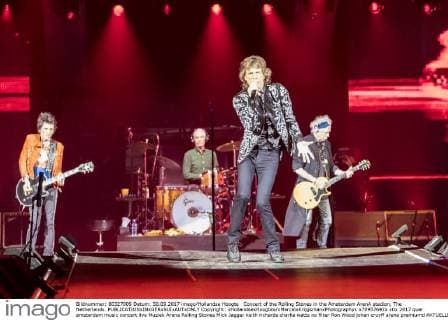 Concert of the Rolling Stones in the Amsterdam ArenA stadion, The Netherlands.  Copyright: xHollandsexHoogtex xMarcelxKrijgsmanxPhotographyx x70957692x